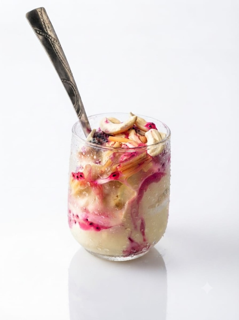 Fruit Ice Cream Sundae